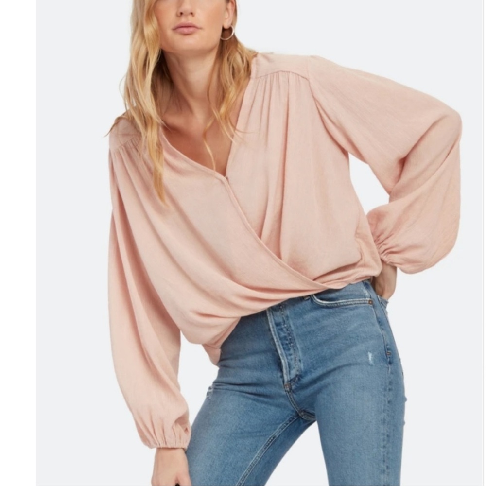 Free People Check On It Wrap Top